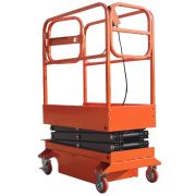 Подъемник ножничный передвижной 240 кг 3/5 м TOR GTJY AC 220В сетевой